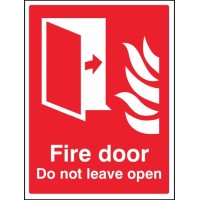 Fire Door Do Not Leave Open