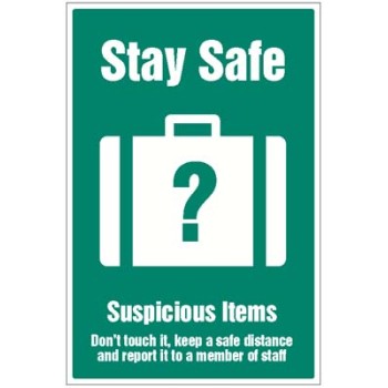 Stay Safe - Suspicious Items