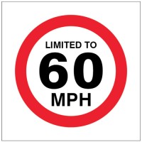 Limited to 60mph