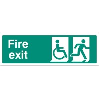 Disabled Final Fire Exit