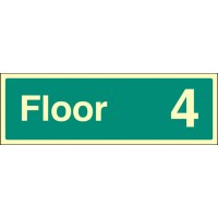 Floor 4 - Floor Level Dwelling ID Signs