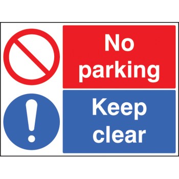 No Parking - Keep Clear