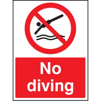 No Diving