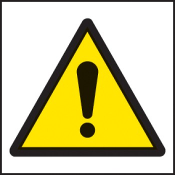 ! - Warning - Exclamation Symbol