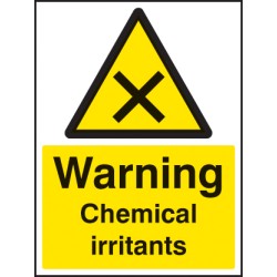 Warning - Chemical Irritants