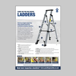 Ladder Inspection Checklist - Poster (A2)