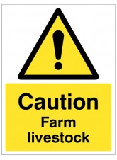 Caution - Farm Livestock