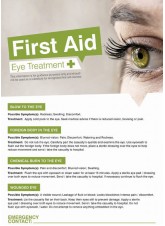First Aid Eyes - Poster