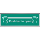 Push Bar to Open