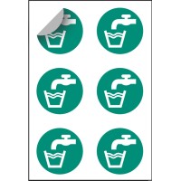 Drinking Water Labels (Sheet of 6)