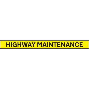 Highway Maintenance - Reflective Self Adhesive Vinyl