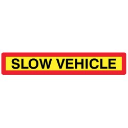 Slow Vehicle Panel - Long Length