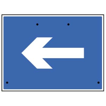 Re-Flex Sign - One Way Arrow Only