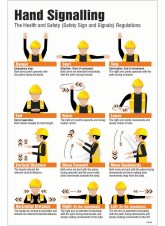 Hand Signalling Regulations - Poster