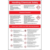 Handling Chemicals Safely - Poster