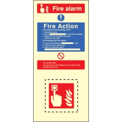 Fire Action & Call Point Set - Operate Alarm - Phone Brigade - Attack Fire