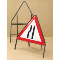 Road Sign Frame - 600mm Triangle - 450mm Legs