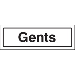 Gents - Visual Impact Sign