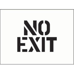 Stencil - No Exit