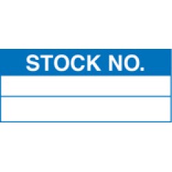 Stock Number Labels (Roll of 100)