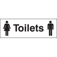 Toilets - Male & Female Symbol