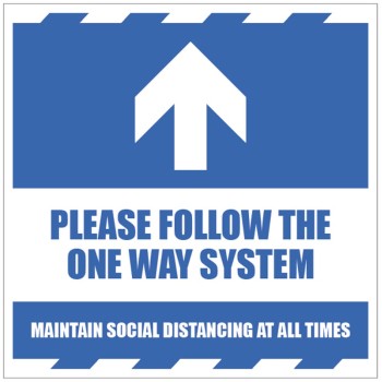 Arrow Up - Follow the One Way System